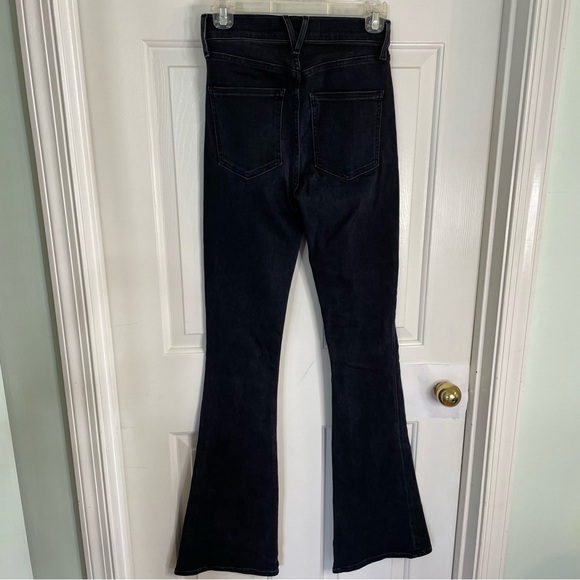 Veronica Beard Women's Black Jeans Beverly Skinny Flare High Rise Size 25 - Picture 6 of 7